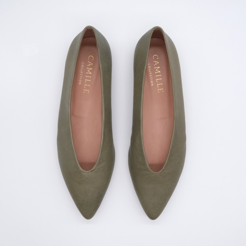 bailarina-de-piel-natural-niza-olive
